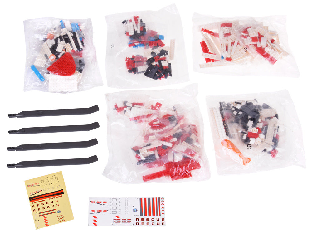 Sraigtasparnio  HH-60J Jayhawk konstruktorius 1137 el, raudonas