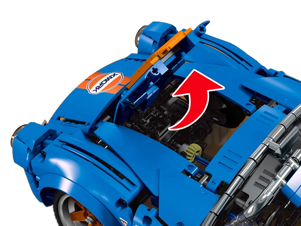 Sportinio automobilio Cobra-427 konstruktorius 1816 el.