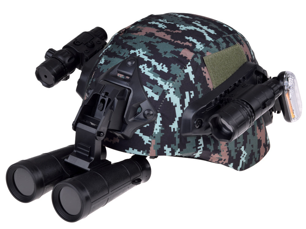 Profesionalus kareivio rinkinys vaikams su racijomis Walkie Talkie