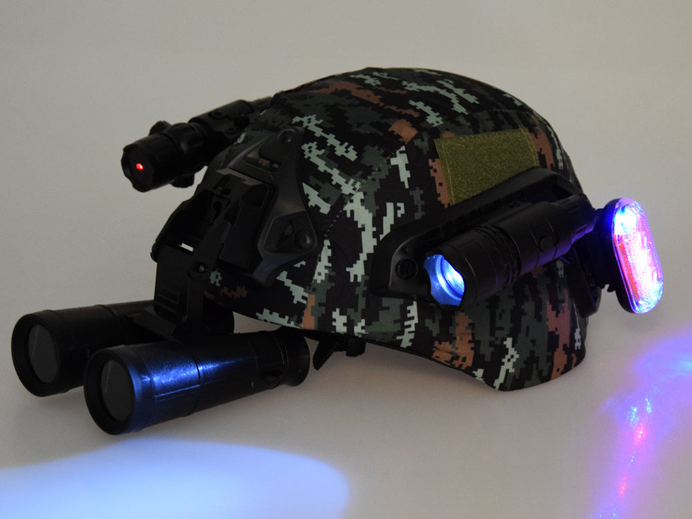 Profesionalus kareivio rinkinys vaikams su racijomis Walkie Talkie