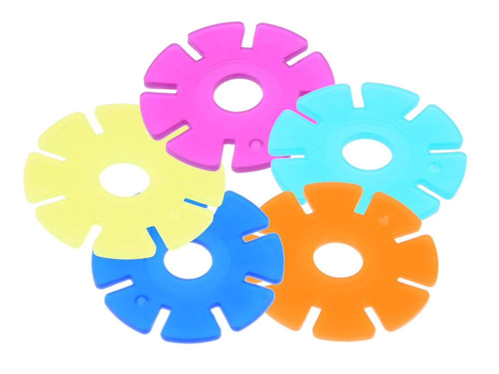 Spalvotų 3D statybinių kaladėlių rinkinys vaikams, 140 el.