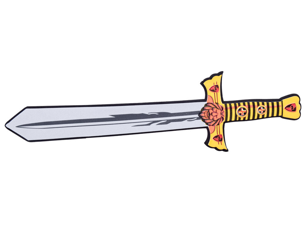 Riterio skydo ir kalavijo rinkinys vaikams, juodas