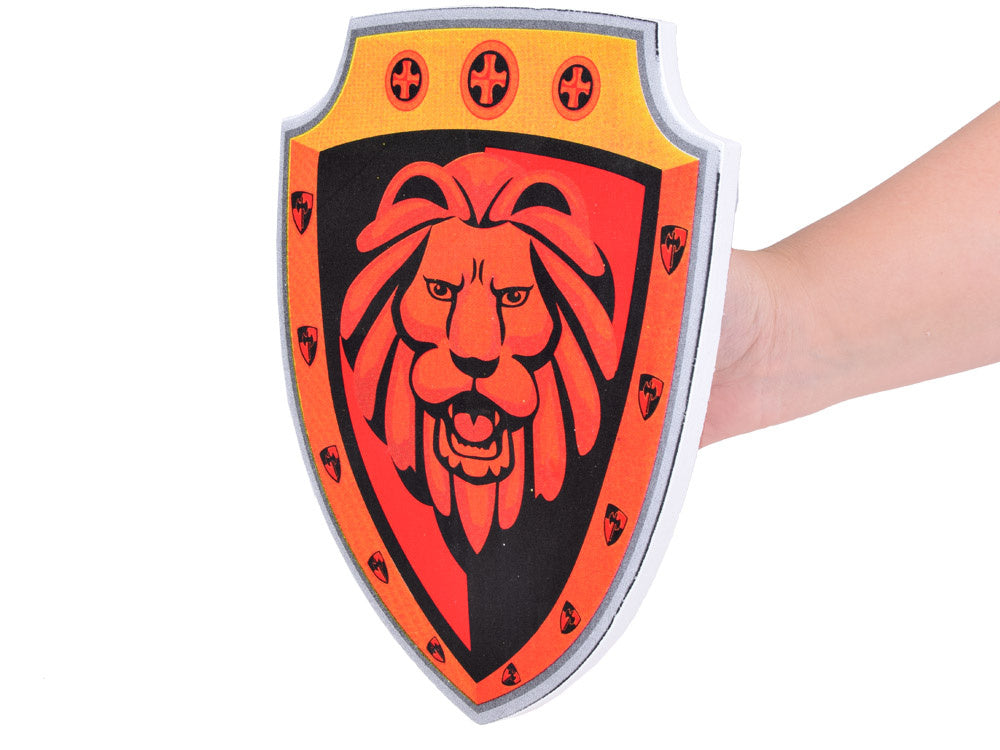 Riterio skydo ir kalavijo rinkinys vaikams, juodas