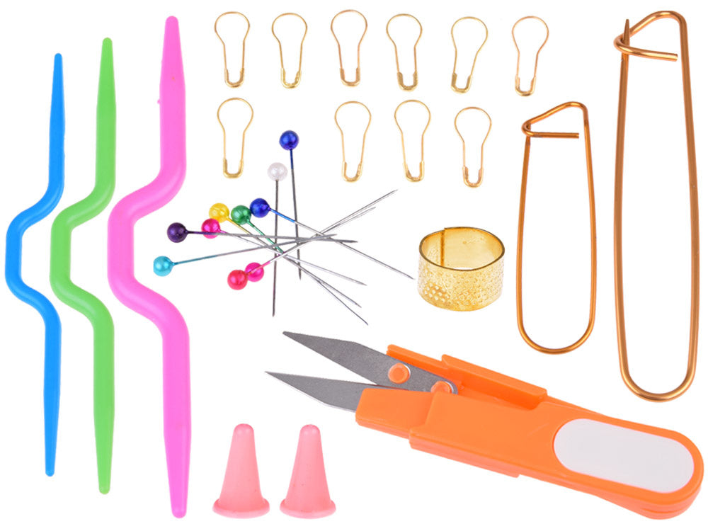 Kūrybinis nėrimo rinkinys su dėklu 100 el