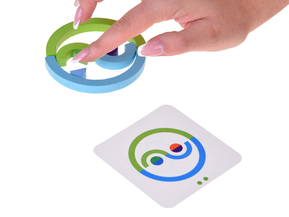 Montessori edukacinė medinė dėlionė