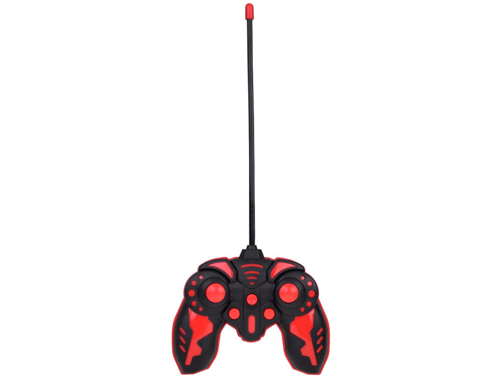 Nuotoliniu būdu valdomas statybinis kranas, juodas