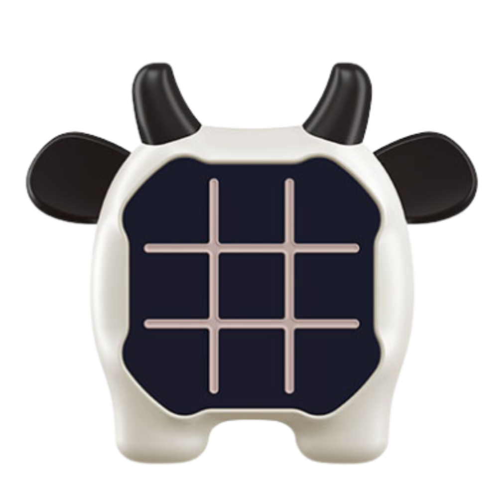 Elektroninis atminties žaidimas vaikams „Kryžiukai nuliukai“, karvė