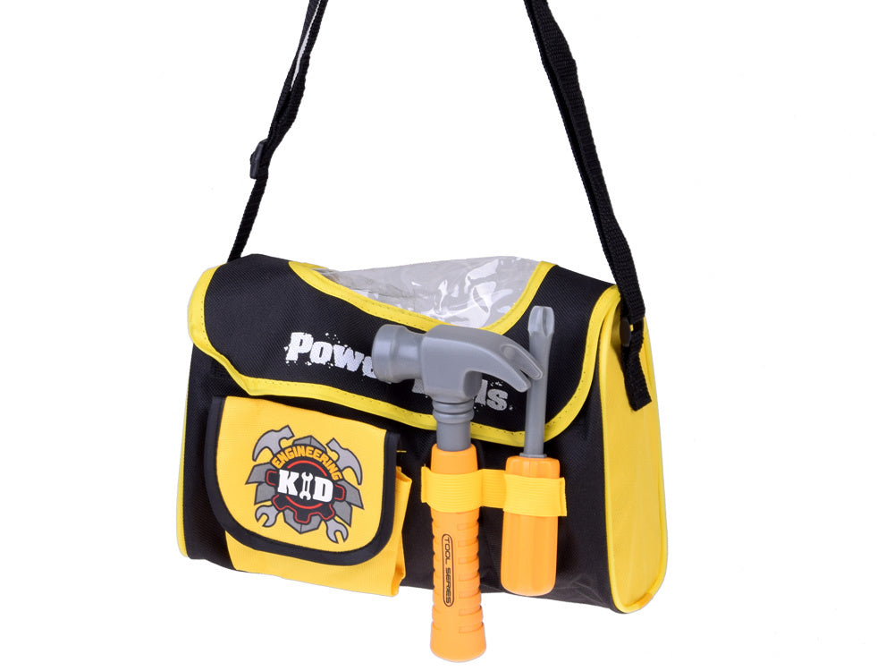 Didelis įrankių rinkinys su krepšiu vaikams