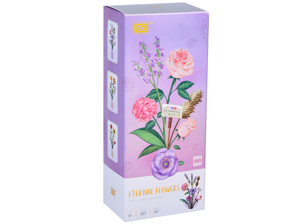 Statybinis konstruktorius vaikams „Gėlių puokštė“ 547 el.