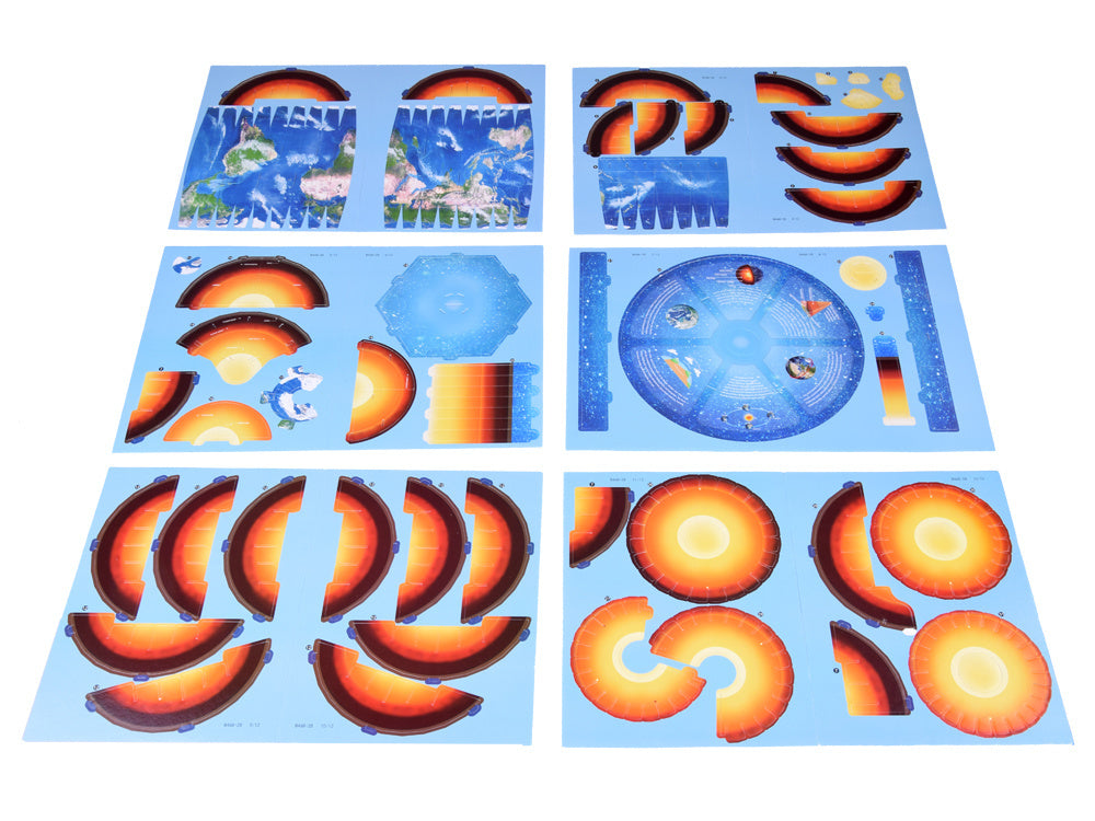 3D dėlionė 50 el, žemė