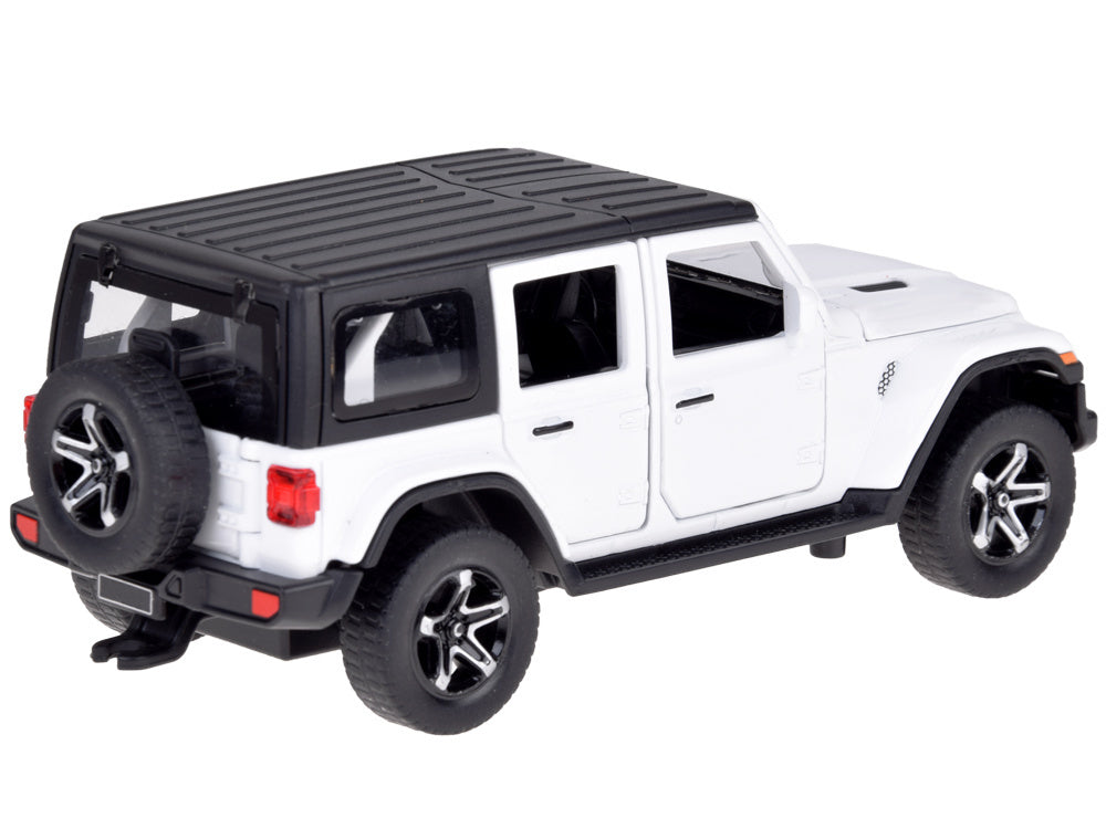 Visureigio ir kemperio rinkinys su šviesos ir garso efektais, baltas