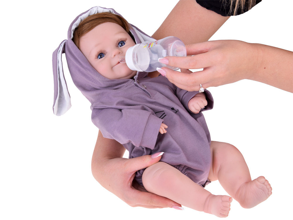 Interaktyvi lėlė kūdikis su garso efektais