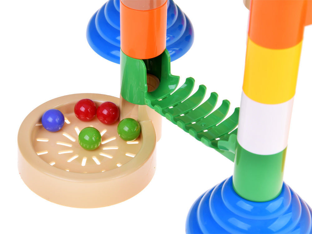 Interaktyvi spalvota MEGA kamuoliukų trasa 236 vnt.