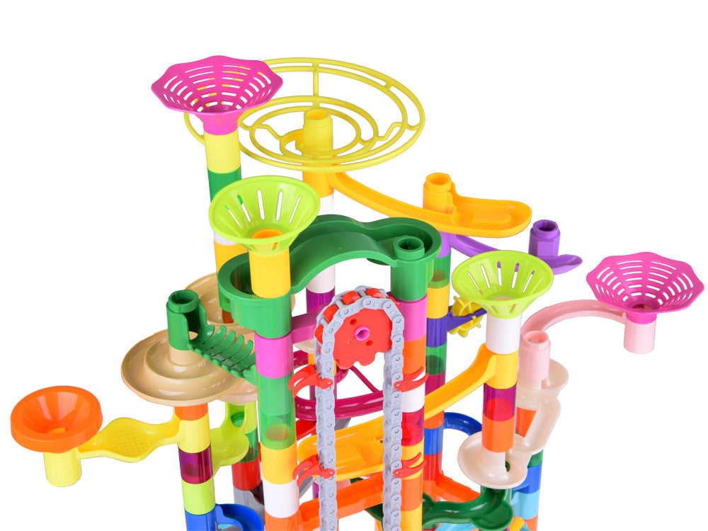 Interaktyvi spalvota MEGA kamuoliukų trasa 236 vnt.