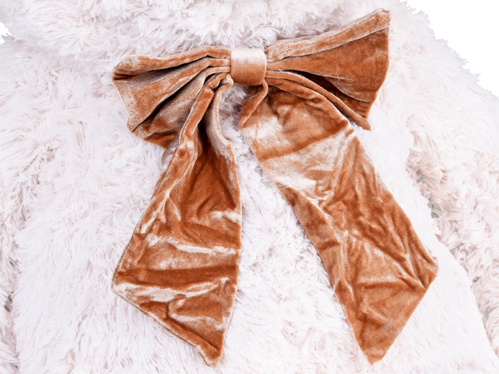 Didelis pliušinis meškiukas BEN 110 cm, baltas