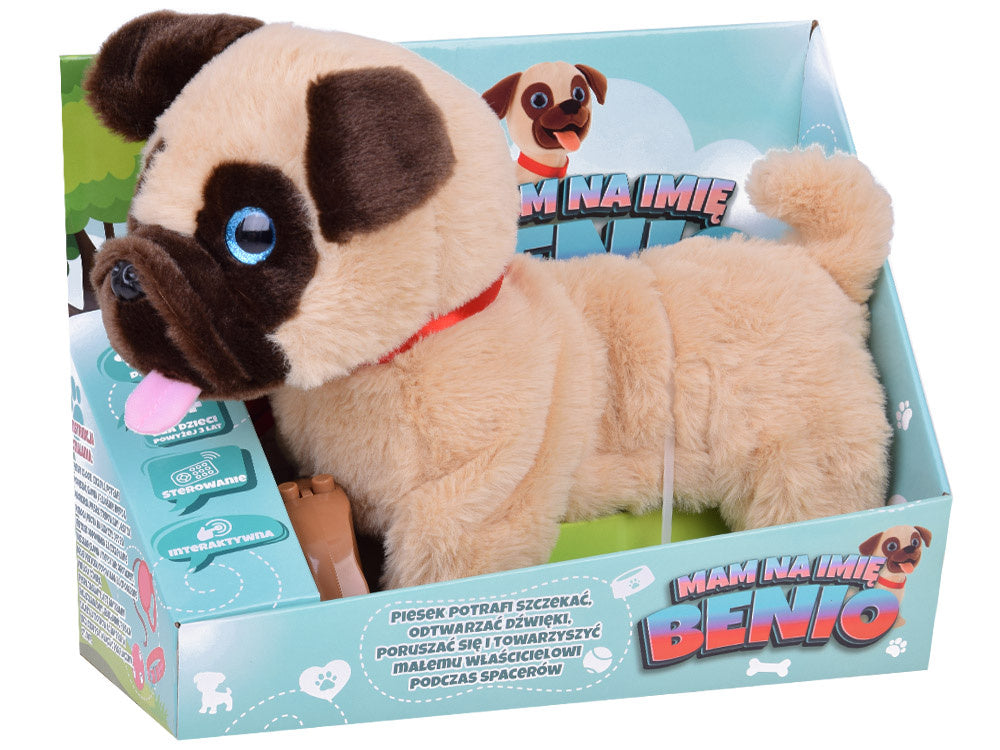 Interaktyvus pliušinis šuniukas BENIO