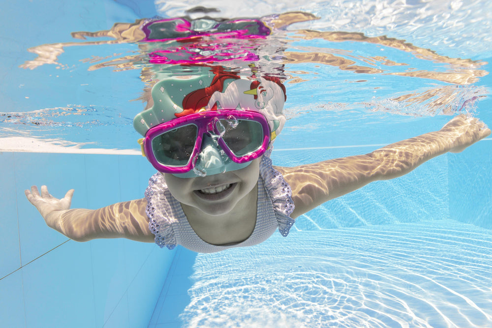 Plaukimo akiniai vaikams su vienaragio motyvu, Bestway 22064