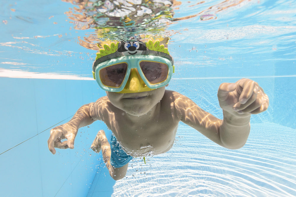 Plaukimo akiniai vaikams, žali, Bestway 22064