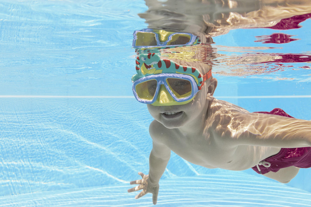 Plaukimo akiniai vaikams su dinozauro motyvu, Bestway 22064