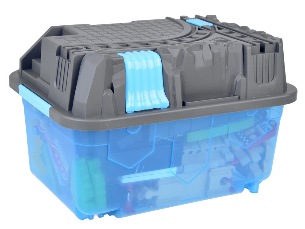 Mediniai traukinio bėgiai su priedais miestui kurti 100 el.