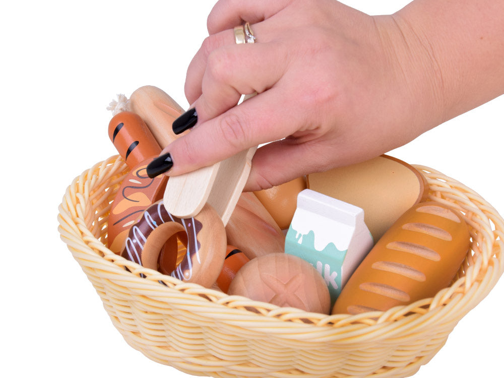 Medinis maisto produktų rinkinys vaikams 11 el.