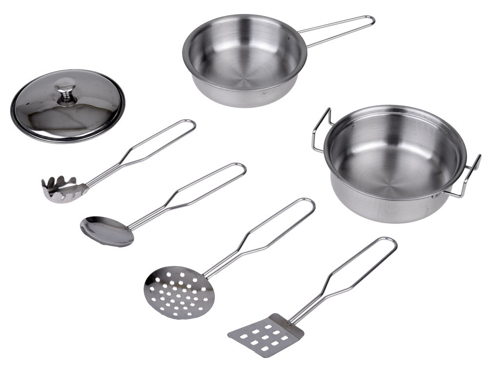 Elegantiška medinė virtuvė su priedais, šviesos ir garso efektais, balta