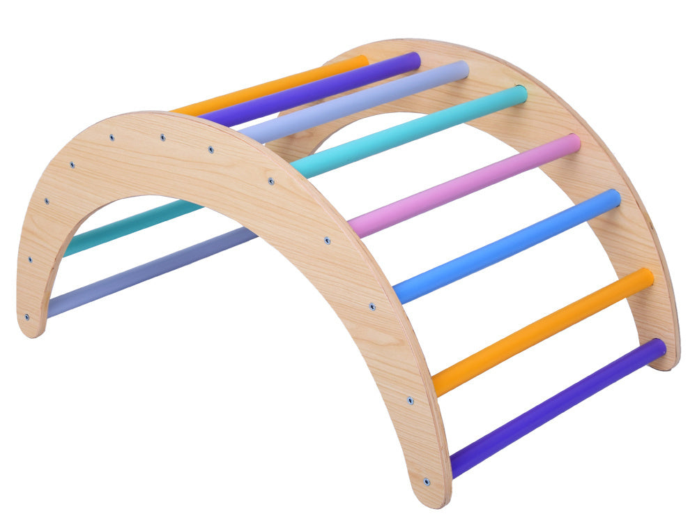 Medinis žaidimų aikštelės laipiojimo rinkinys vaikams 3in1