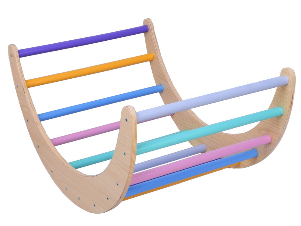 Medinis žaidimų aikštelės laipiojimo rinkinys vaikams 3in1