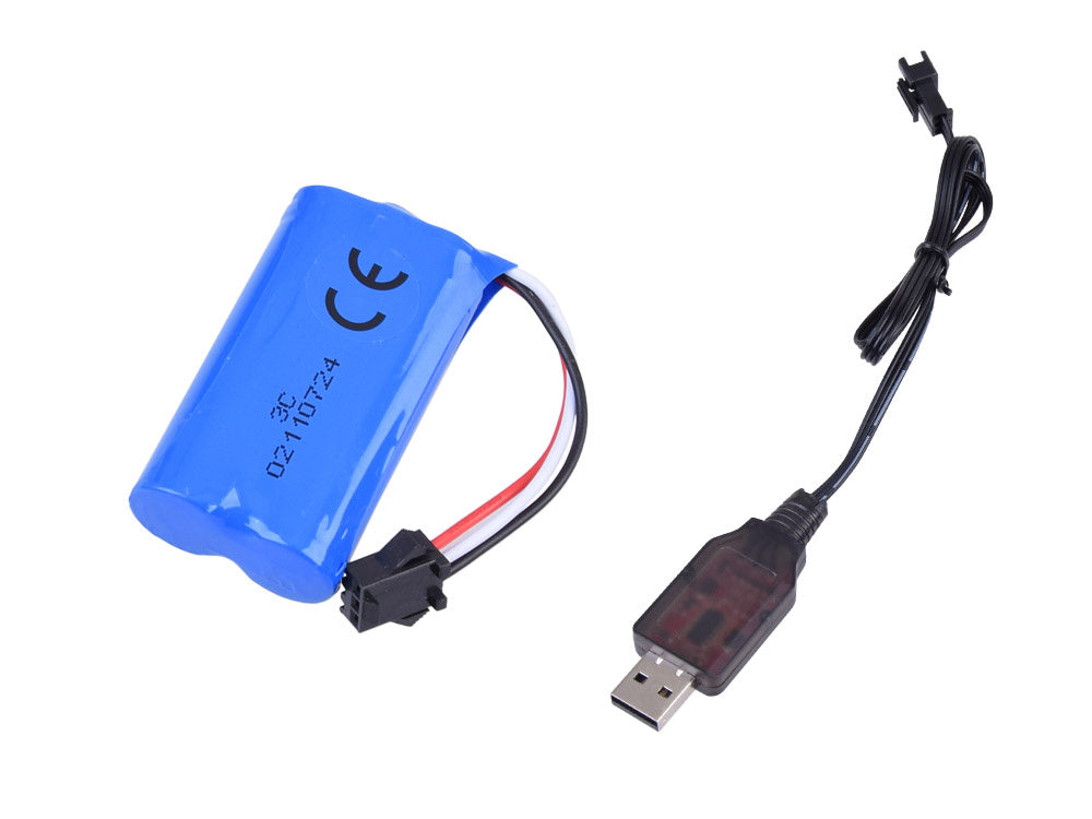 Nuotoliniu būdu valdomas Land Rover Off-road automobilis, raudonas