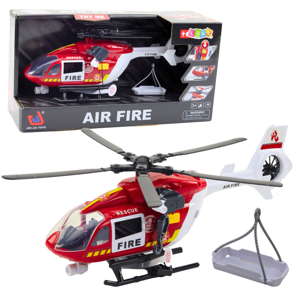 Priešgaisrinis gelbėjimo sraigtasparnis su pakeliamais neštuvais 1:14