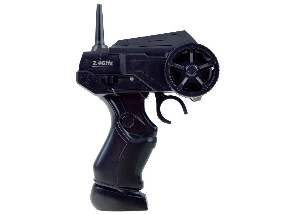 Nuotoliniu būdu valdomas drifto automobilis, juodas