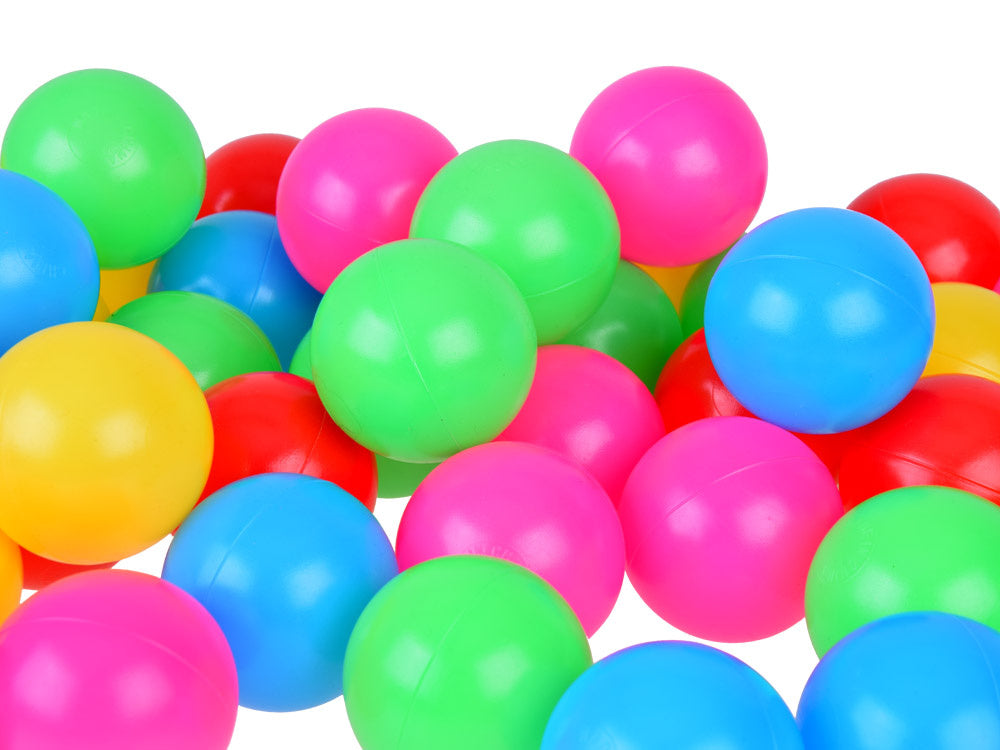 Spalvoti kamuoliukai 6cm 50vnt.