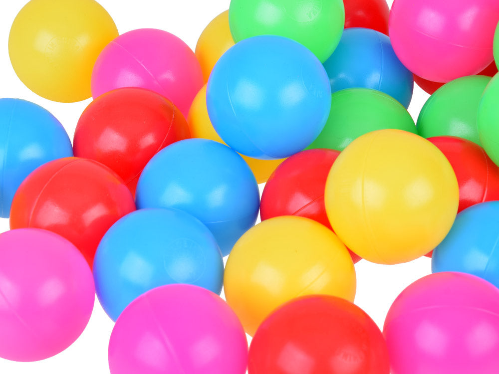 Spalvoti kamuoliukai 6cm 50vnt.