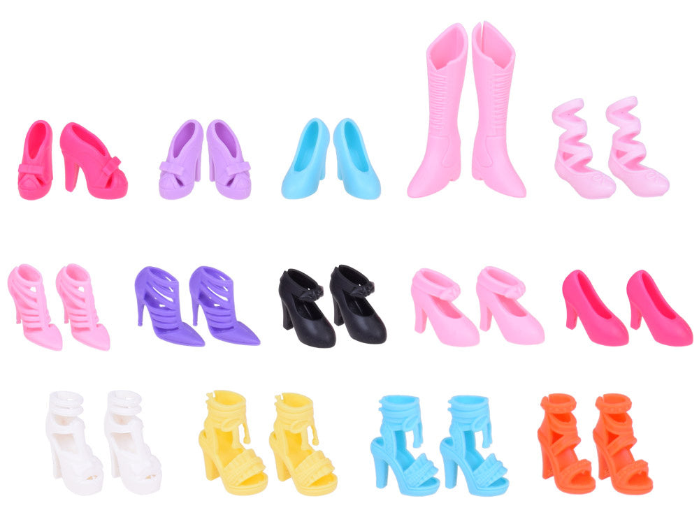 Turtingas drabužių ir aksesuarų rinkinys lėlei Anlily