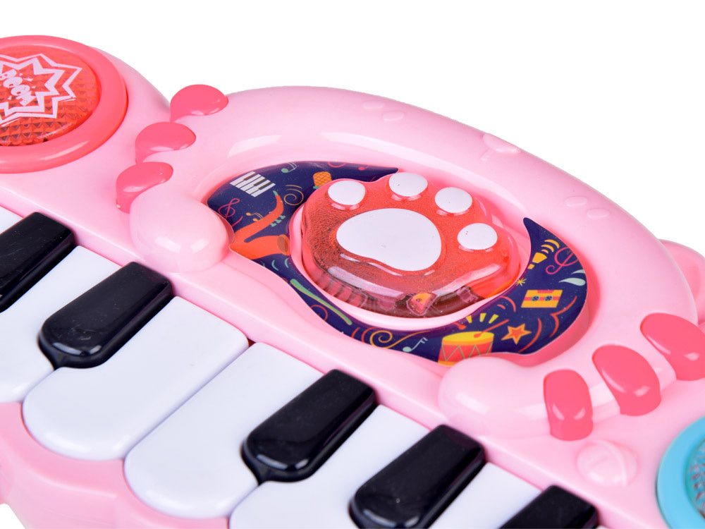 Interaktyvus pianinas, rožinis