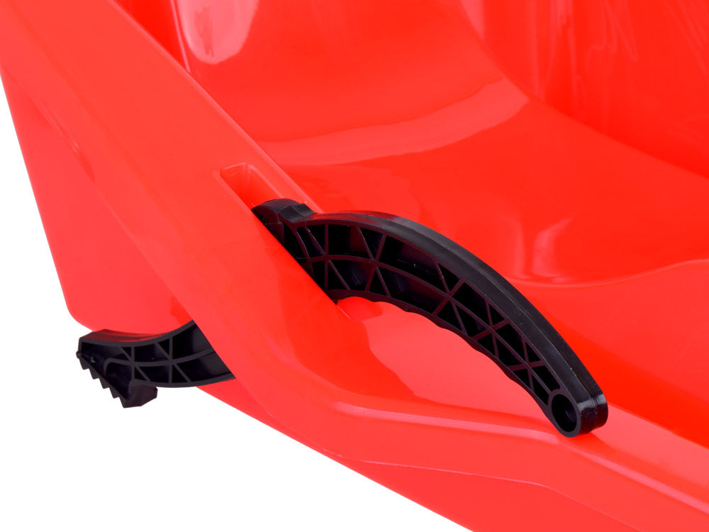 Vaikiškos rogutės su atlošu ir vairu