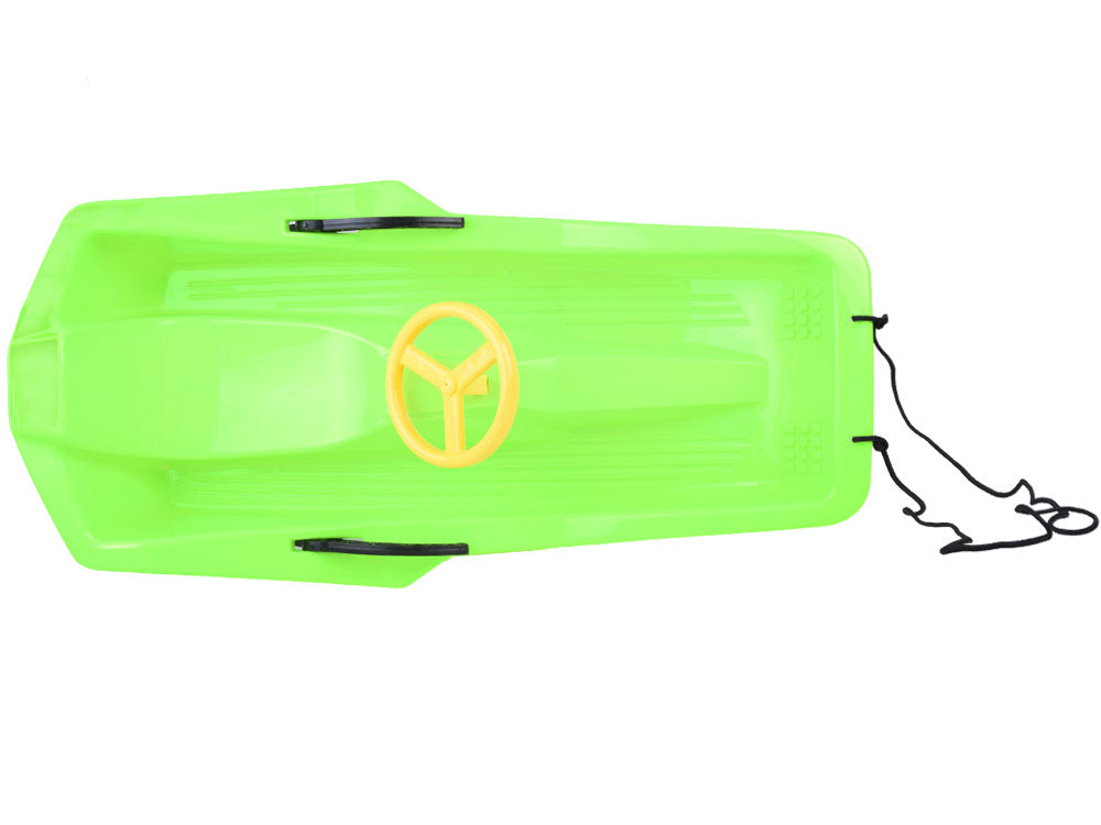 Vaikiškos rogutės su atlošu ir vairu