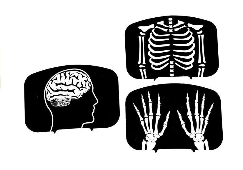 Vaikiškas medicininis vežimėlis su priedais 22 el