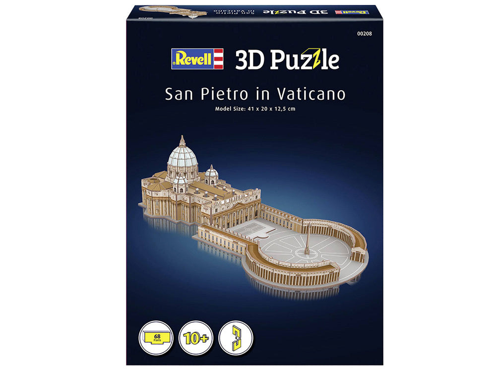 3D erdvinė dėlionė Šventojo Petro bazilika 68 ele