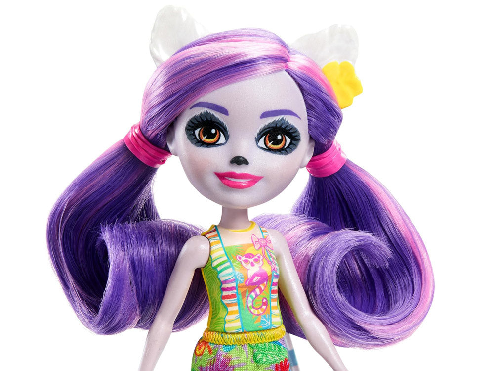 Lėlės ir lemūrų šeimos rinkinys