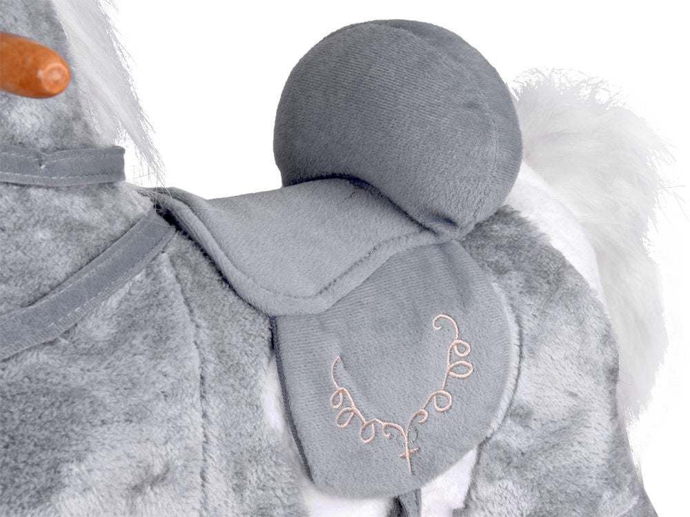 Interaktyvus supamasis arklys, pilkas