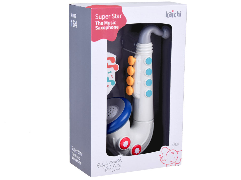 Muzikinis interaktyvus saksofonas vaikams
