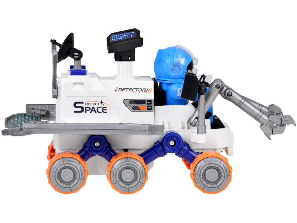 Žaislinis kosminis automobilis su priedais