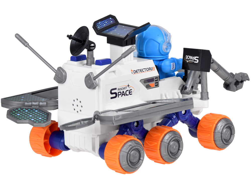 Žaislinis kosminis automobilis su priedais