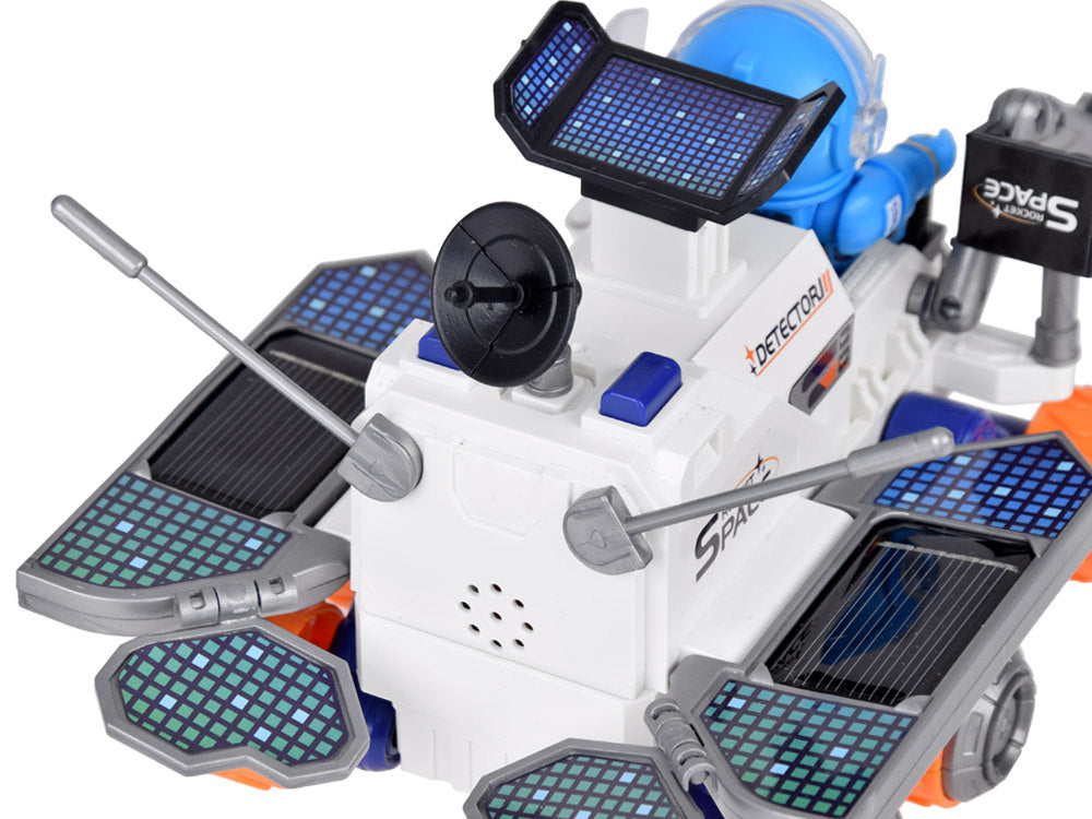 Žaislinis kosminis automobilis su priedais