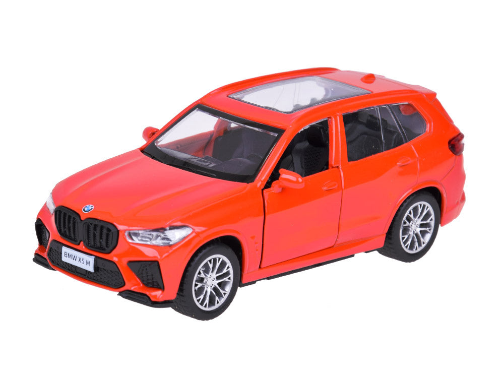 Metalinis automobilis BMW X5M 1:43, raudonas