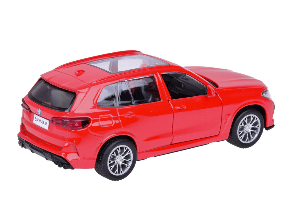Metalinis automobilis BMW X5M 1:43, raudonas