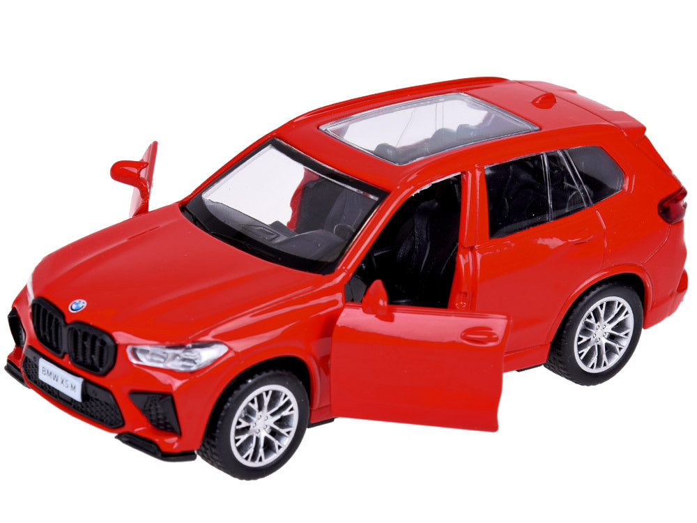 Metalinis automobilis BMW X5M 1:43, raudonas