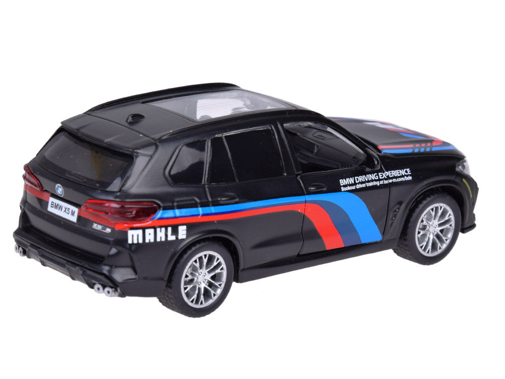 Metalinis sportinis automobilis BMW X5M 1:43, juodas
