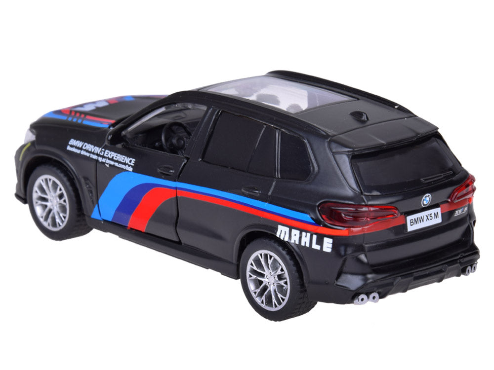 Metalinis sportinis automobilis BMW X5M 1:43, juodas